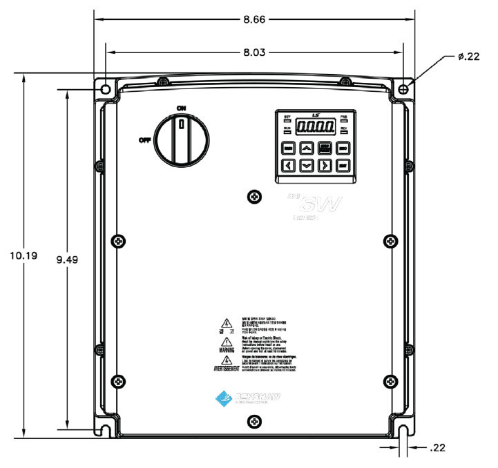 Kent Electrical Supply: Benshaw 5HP NEMA 4X VFD