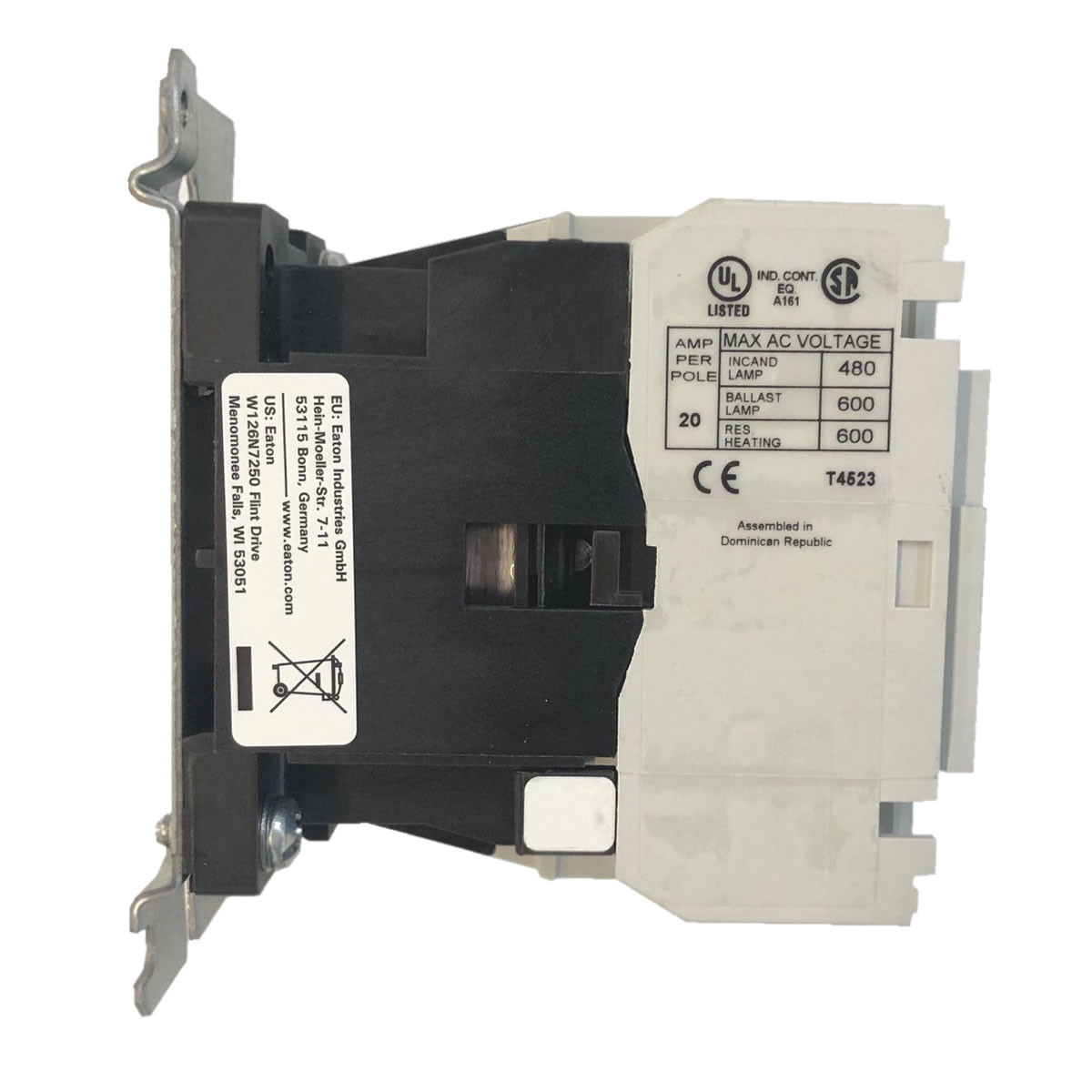 Eaton CN35BN3TB lighting contactor | 24 volt AC
