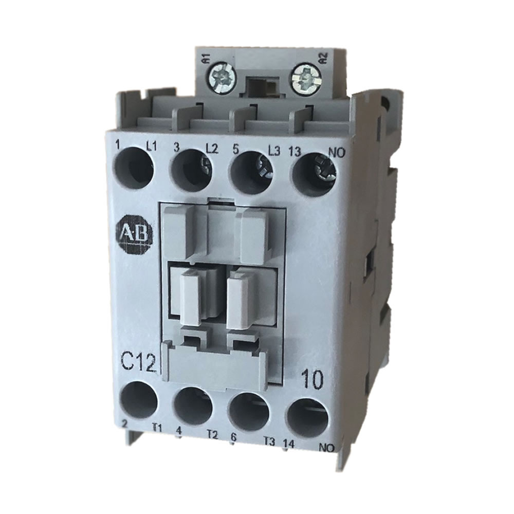 Allen-Bradley 100-C12-10 Bulletin 100-C 12A 3-pole contactor front view