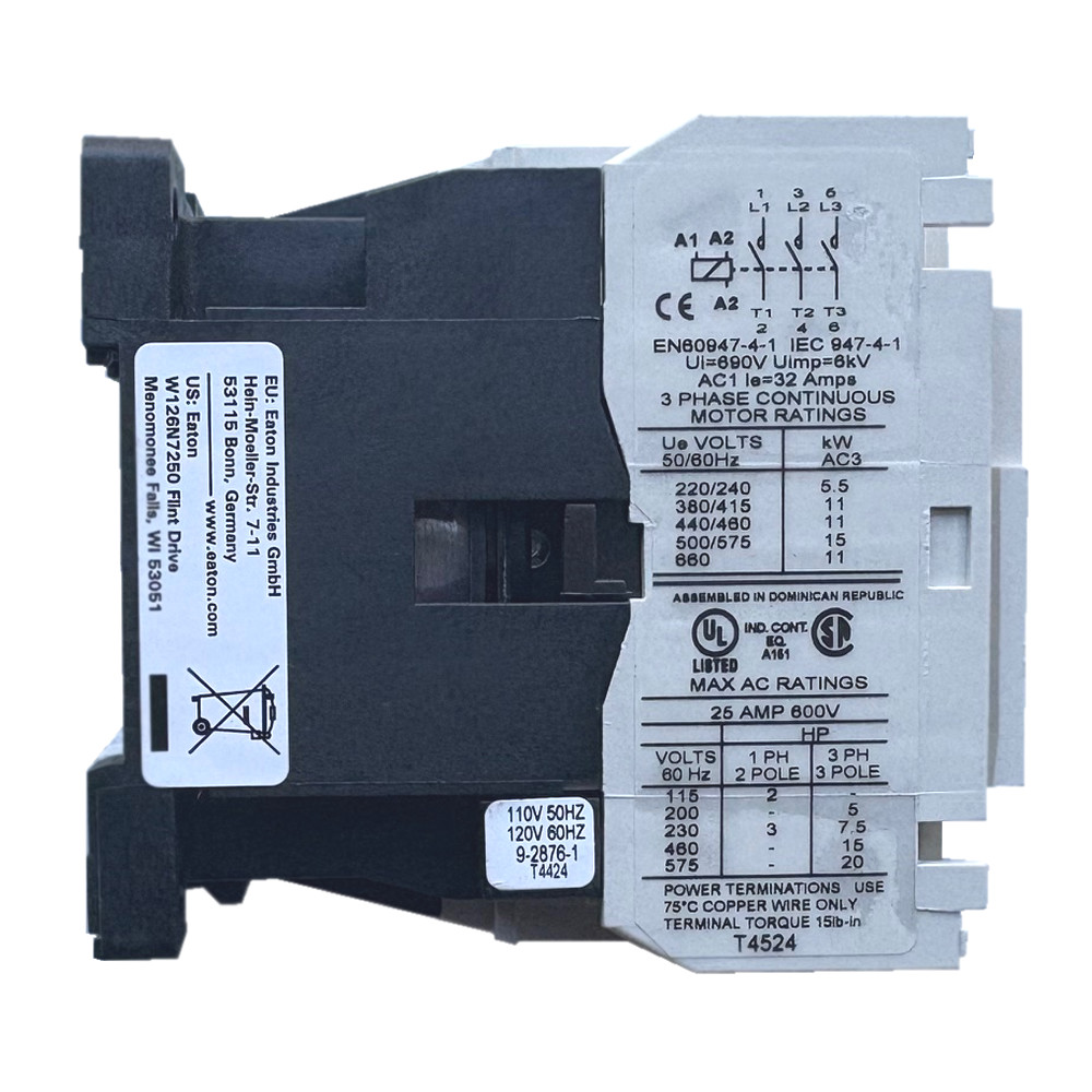 Eaton CE15FN3 32 AMP 3-Pole IEC Contactor | Kent Store