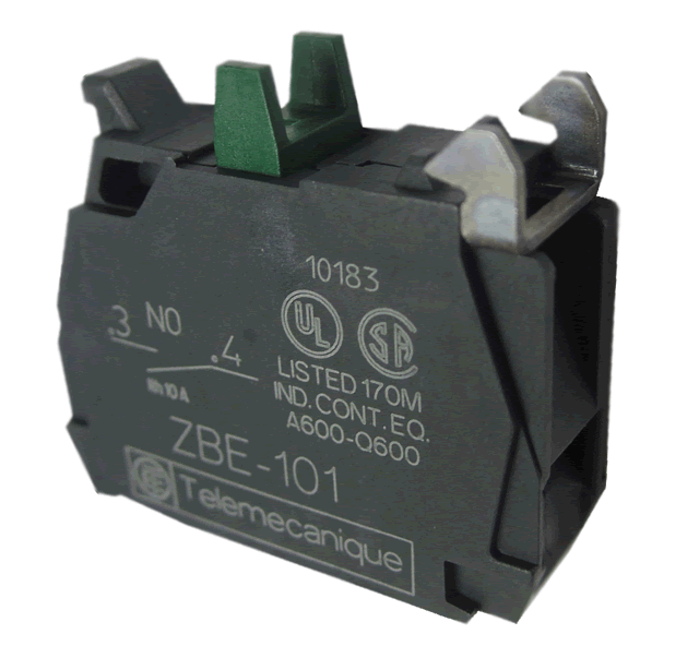 Schneider Electric/Telemecanique Square D ZBE101 Contact Block