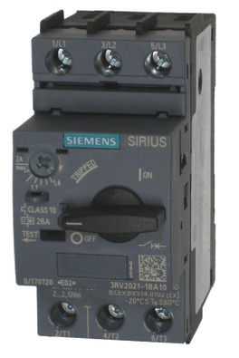 Siemens 3RV2021-1BA10 Manual Motor Protector