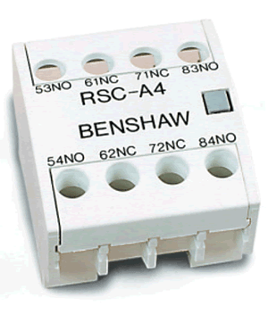 Benshaw RSC-A4 front mounted auxiliary contact