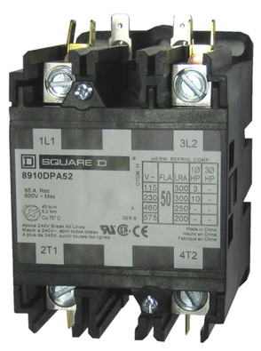 Square D 8910DPA52V09 contactor