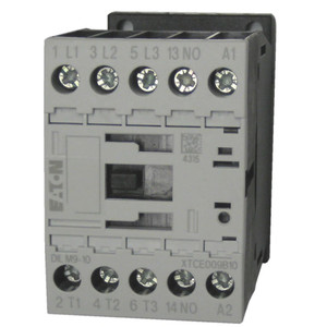 Eaton XTCE009B10 XT IEC 9A 3-pole contactor front view