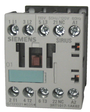 Siemens 3RT1017-1AK62 contactor