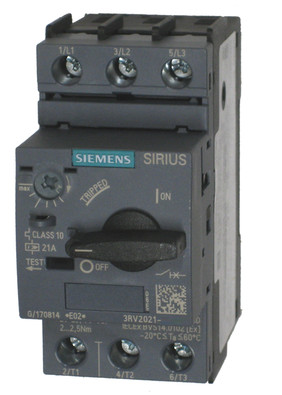 Siemens 3RV2021-0KA10 Manual Motor Protector
