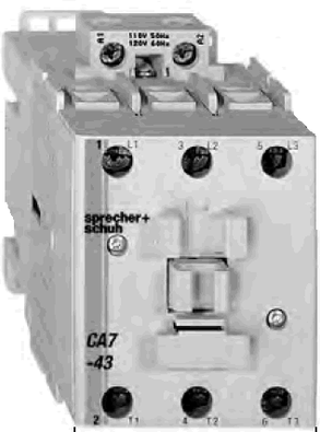 Sprecher and Schuh CA7-43-01-24Z contactor