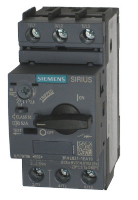 Siemens 3RV2021-1EA10 Manual Motor Protector