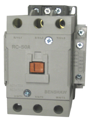 Benshaw RC-50A-56AC120 RediStart 50A 3-pole contactor front view