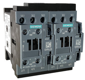 Siemens 3RA2326-8XB30-1AC2 reversing contactor