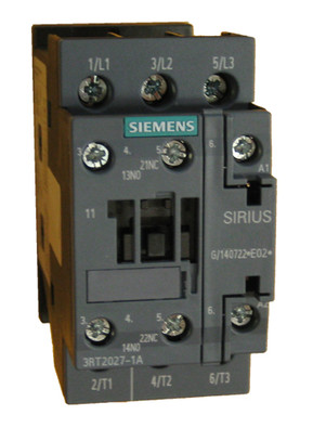 Siemens 3RT2027-1AV60 3 pole contactor