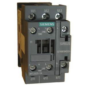 Siemens 3RT2025-1AN60 3 pole contactor