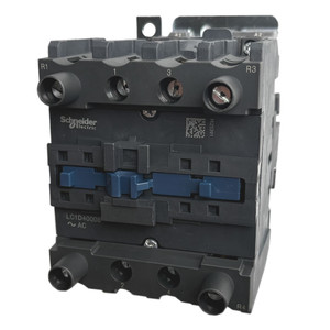 Schneider Electric LC1D40008U7 4-pole TeSys D contactor front view