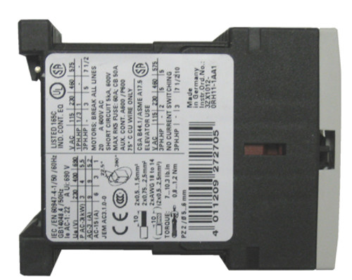 Siemens 3RT1016-1BB41 side label