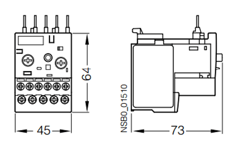 Siemens 3RB2016-2SB0 dimensions