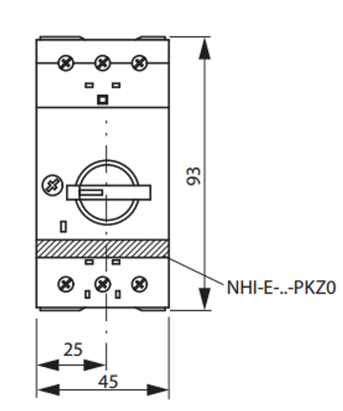 Benshaw RMSP-32H-32A Manual Motor Starter Protector