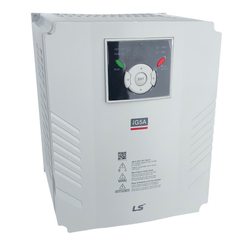 LS Industrial SV004iG5A-2 0.5 HP at 230 volt 3 phase VFD