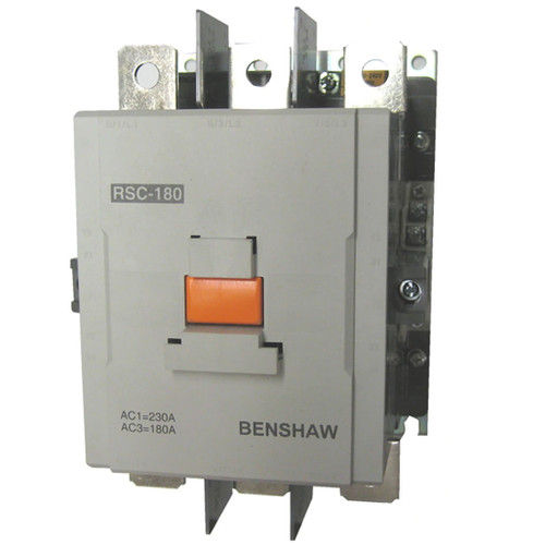 Benshaw RSC-180-U120 RediStart 180A 3-pole contactor front view