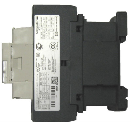 Schneider Electric LC1D25U7 side label