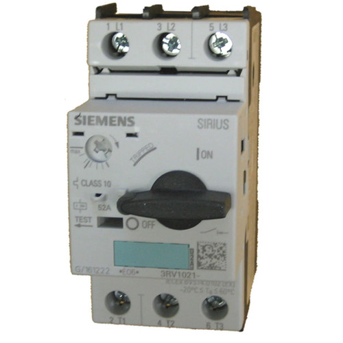 Siemens 3RV1021-0BA10 Manual Motor Protector