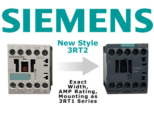 Siemens 3RT2017-1AK61 comparison