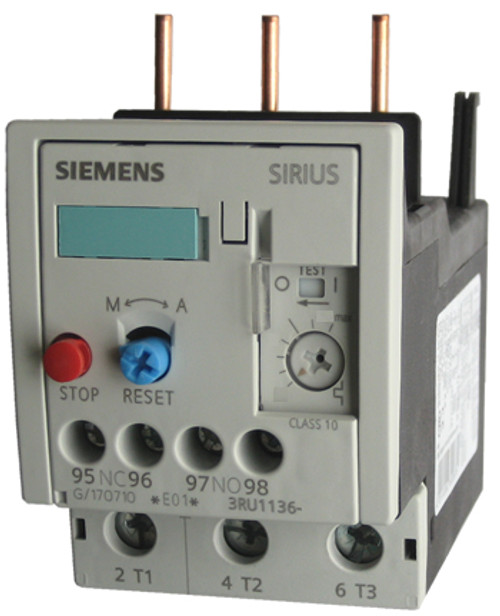 Siemens 3RU1136-1HB0 thermal overload relay