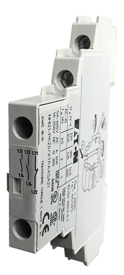 Moeller NHI21-PKZ0 side mounted contact block | 2 NO/1 NC