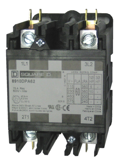 Square D 8910DPA62V02 contactor