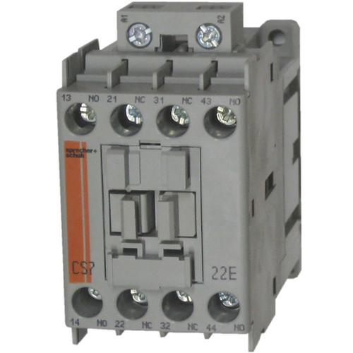 Reliable 480V Control Relay | 2 NO/2 NC | Sprecher + Schuh CS7-22E