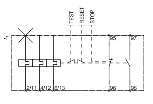 Siemens 3RU2126-1HB1 wiring diagram