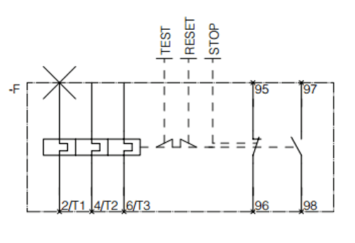 Siemens 3RU2126-4DB1 wiring diagram