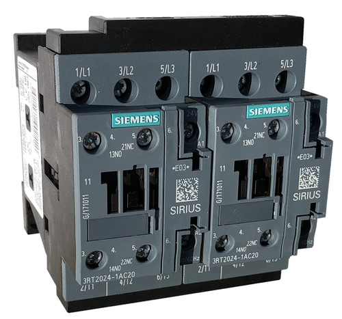 Siemens 3RA2324-8XB30-1BG4 reversing contactor