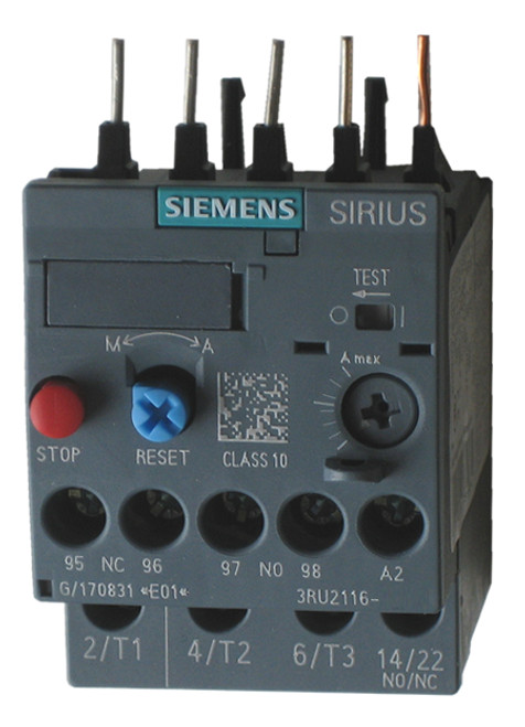 Siemens 3RU2116-0EB0 thermal overload relay