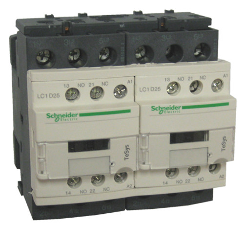 Schneider Electric LC2D25Q7 reversing contactor Schneider Electric LC2D25Q7 reversing contactor