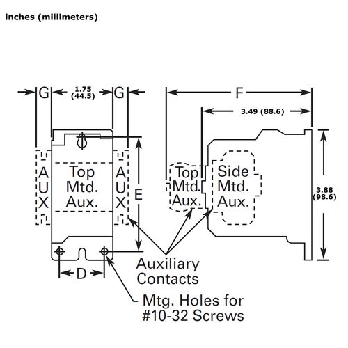 Eaton CN15BN3DB dimensions