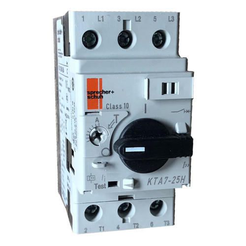 Sprecher and Schuh KTA7-25H-2.5A motor protector