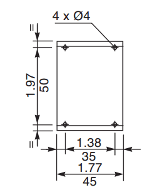 Schneider Electric LC1K0901E7 front dimensions