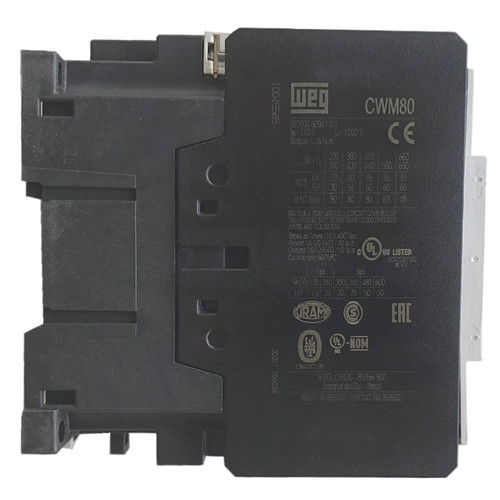 WEG CWM80-00-30V04 side label