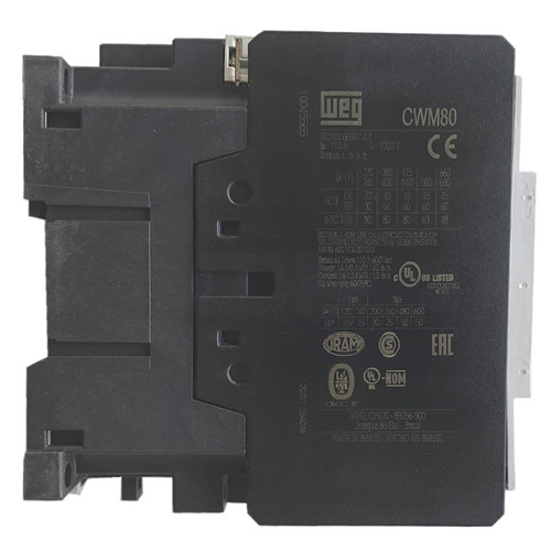 WEG CWM80-11-30V10 side label