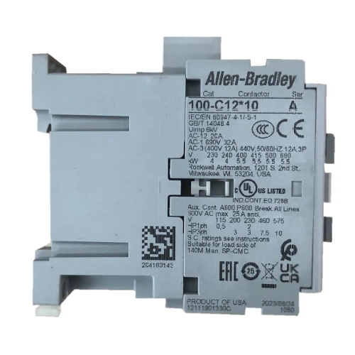 Allen Bradley 100-C12KF10 side view