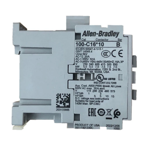 Allen Bradley 100-C16KF10 side view