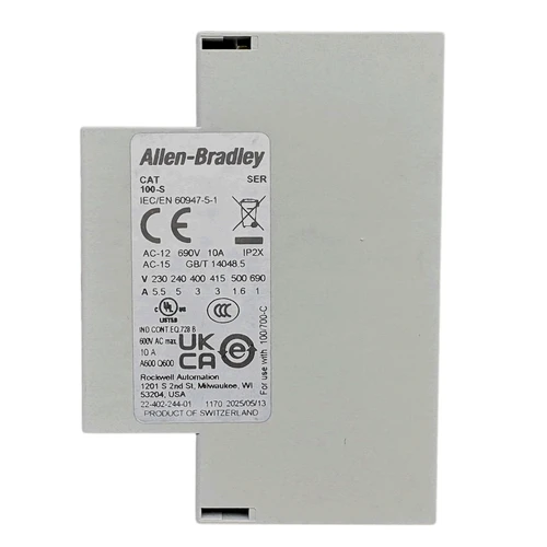 Allen Bradley 100-SB11 side view 
