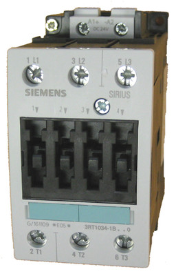 Siemens 3RT1034-1BB40 32 AMP AC-3 | 3 pole | 24 volt DC coil