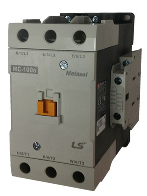 LS MC-100A Metasol 100 AMP contactor | 3 pole AC coil