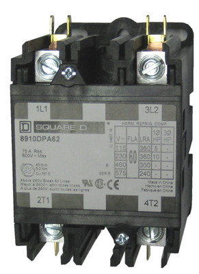 Kent Electrical Supply 8910DPA62V09 — 2-Pole 60 Amp Contactor | In