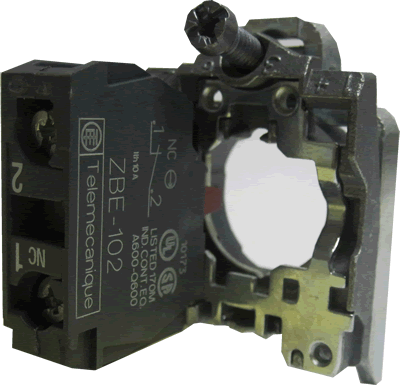 ZB4BZ102 Contact Block | Reliable 1 N.C. Solution