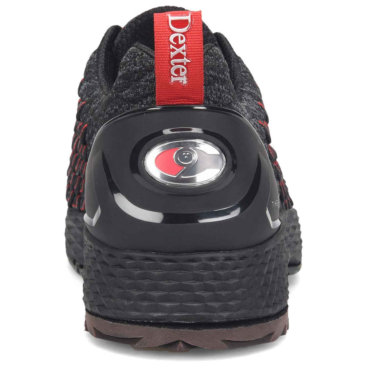 Dexter Mens THE C9 Knit BOA Black / Red | The Bowler Depot