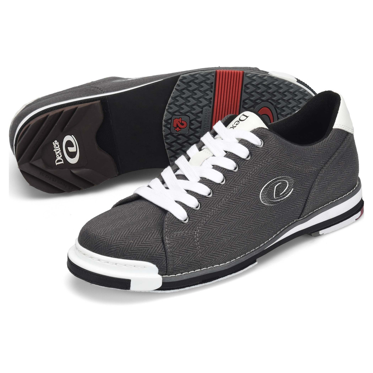 Dexter #1 bowling shoe Black/Silver/knitスポーツ