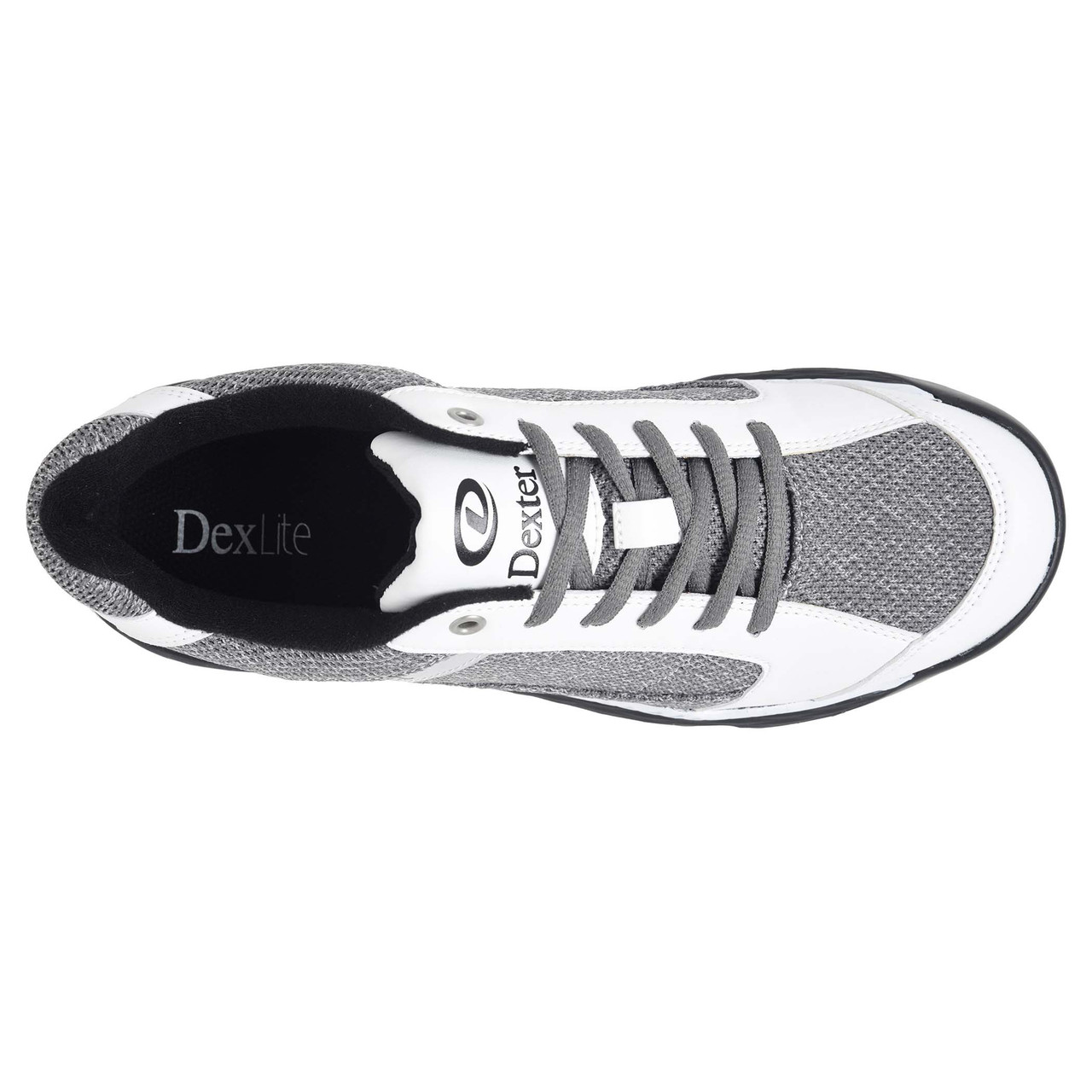 Dexter Mens Wyoming Lt. Grey / White Knit | The Bowler Depot